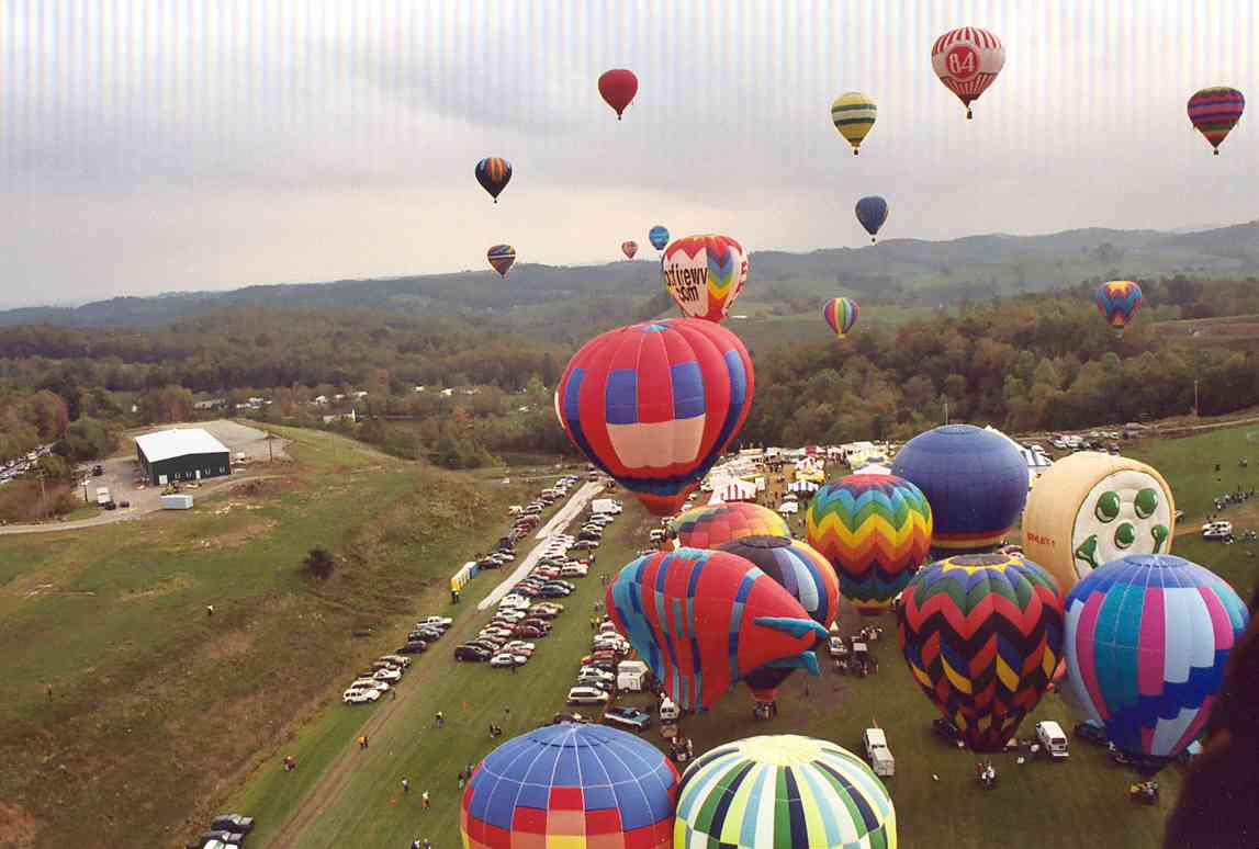 Hot air store balloon virginia